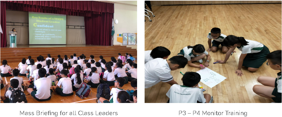 Mass Briefing for all Class Leaders & P3 – P4 Monitor Training