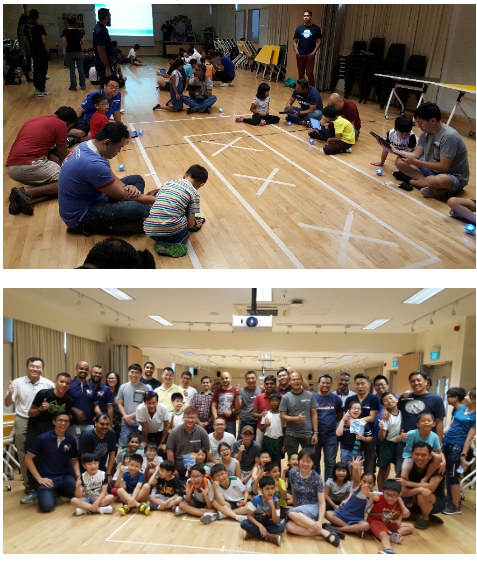 Drag, Aim, Sphero! Father-Child Bonding Event