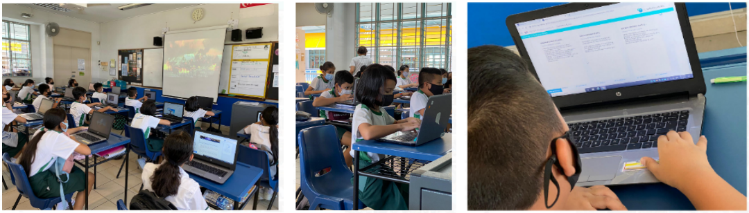 The lesson package for P4s and P6s focusing on the Malay Folktale ‘Singapura Dilanggar Todak’ and Mahsuri respectively leveraged on the technology to provide innovative learning experiences for the students