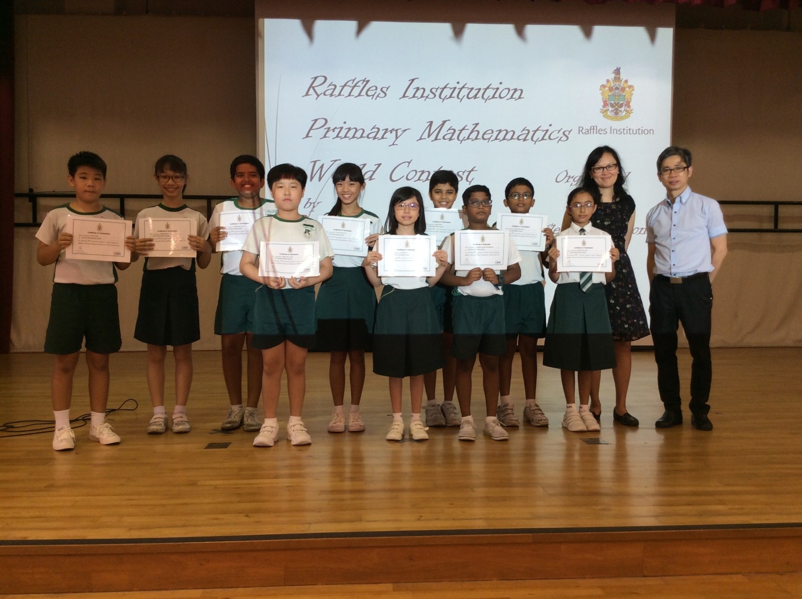 Primary Mathematics World Contest