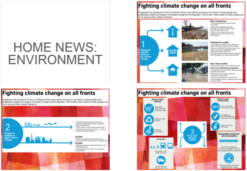 Tier 1: Awareness about the Environment