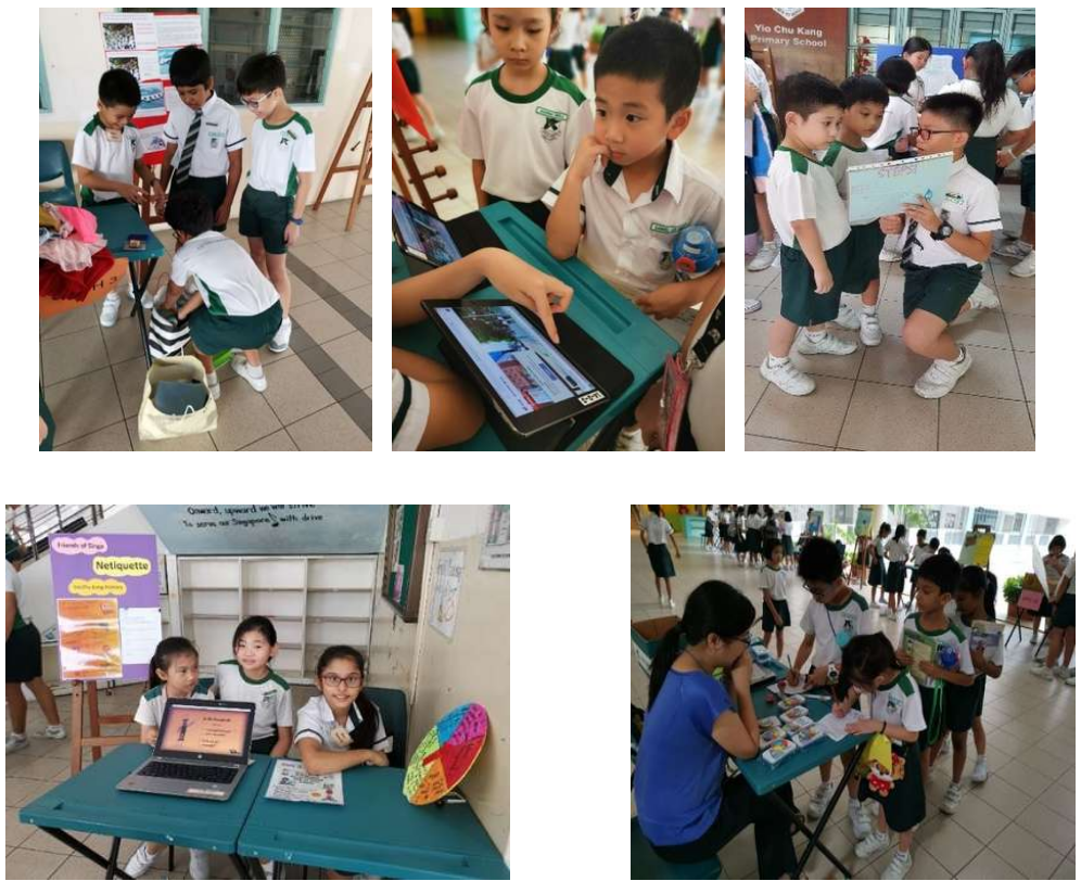 Fun and creative activities were lined up for the students to nurture the joy of learning and students were encouraged with tokens after collecting 5 stamps on their VIA Passports.